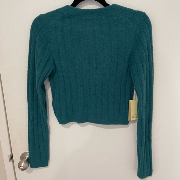 ARITZIA - Wilfred Free - Hush Knit Cardigan - V-neck chenille cardigan - Size M - Picture 2 of 9